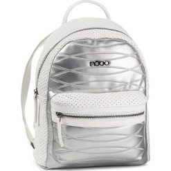 Plecak NOBO - NBAG-G1300-CM22 Biały/Srebrny. Szare plecaki damskie Nobo, bez wzorów, ze skóry ekologicznej, klasyczne. W wyprzedaży za 119,00 zł.