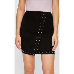 Tally Weijl - Spódnica. Czarne spódniczki damskie marki TALLY WEIJL, na co dzień, s, bez wzorów, z elastanu, mini, proste. W wyprzedaży za 69,90 zł.
