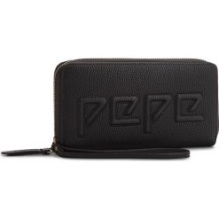 Portfele damskie: Duży Portfel Damski PEPE JEANS - Delphine Wallet PL070164 Black 999