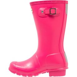 Buty zimowe damskie: Hunter ORIGINAL Kalosze bright pink