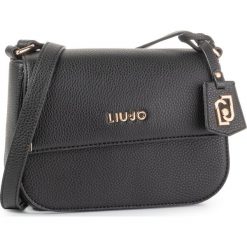 Torebka LIU JO - S Crossbody N69005 E0033 Nero 22222. Czarne listonoszki damskie Liu Jo, bez wzorów, ze skóry ekologicznej, na ramię, bez dodatków. Za 519,00 zł.