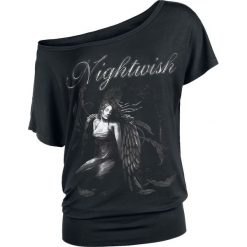 Nightwish Stone Angel Koszulka damska czarny. Czarne bluzki damskie marki Nightwish, s, z nadrukiem, z dekoltem na plecach. Za 99,90 zł.