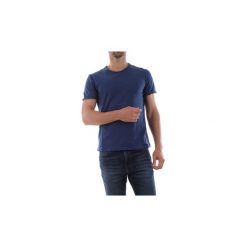 T-shirty z krótkim rękawem Wool co WO 0700. Niebieskie t-shirty męskie Wool co, xl, bez wzorów, bez kołnierzyka, krótkie. Za 140,09 zł.