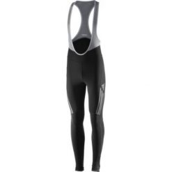 Adidas Mens Supernova Cycling Bib Tights Z11074 leginsy męskie czarne, srebrne XS. Szare getry rowerowe męskie Adidas, xs, bez wzorów, z elastanu, rowerowe. W wyprzedaży za 139,99 zł.