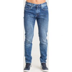 JEANSY SLIM FIT Armani Exchange. Niebieskie jeansy męskie m, z aplikacjami. Za 305,40 zł.
