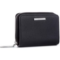 Mały Portfel Damski CALVIN KLEIN - Extended Med Zip W/Flap K60K605390 001. Czarne portfele damskie Calvin Klein, bez wzorów, ze skóry ekologicznej. Za 269,00 zł.