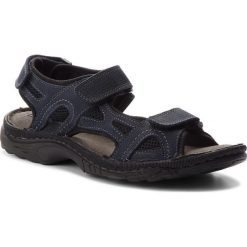 Sandały LASOCKI FOR MEN - MI20-TIS-01 Granatowy. Niebieskie sandały męskie skórzane Lasocki For Men. W wyprzedaży za 99,99 zł.