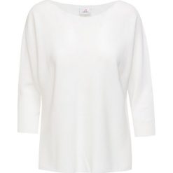Pull DEHA EXPRESSION. Białe swetry damskie Deha, bez wzorów, bez rękawów, bez kaptura. Za 630,00 zł.