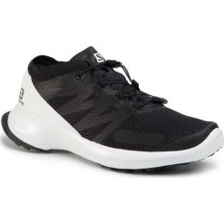 Buty SALOMON - Sense Flow 409640 29 W0 Black/White/Black. Czarne buty sportowe męskie Salomon, z materiału, do biegania. Za 479,00 zł.