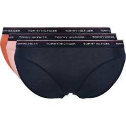 Tommy Hilfiger 3-pack Spodenki Czarny Beżowy Pomarańczowy. Pomarańczowe figi damskie TOMMY HILFIGER, s, bez wzorów, z elastanu. Za 180,95 zł.