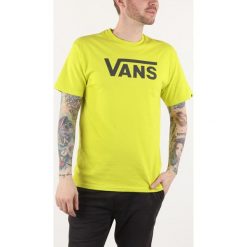 Vans Classic Sulphur Spring Koszulka Żółty. Żółte podkoszulki męskie Vans, xl, z nadrukiem, z bawełny, z krótkim rękawem. Za 128,95 zł.