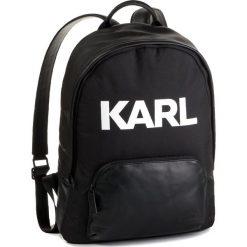 Plecak KARL LAGERFELD - 805908 592112 Black 990. Czarne plecaki męskie KARL LAGERFELD, bez wzorów, ze skóry. W wyprzedaży za 879,00 zł.