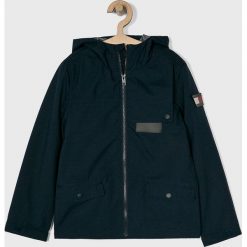 Tommy Hilfiger - Kurtka dziecięca 128-176 cm. Niebieskie kurtki chłopięce z poliesteru, krótkie. W wyprzedaży za 399,90 zł.