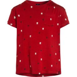 Scotch R'Belle ALLOVER PRINTED Tshirt z nadrukiem red. Czerwone t-shirty damskie marki Scotch R'Belle, z nadrukiem, z elastanu. Za 149,00 zł.