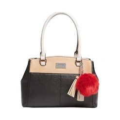 Guess Torebka Factor Y Women`S Hopwood Zastosowaniu Przyjemnej Dla Oka Black Satchel Black Multi. Czarne bez kategorii marki Guess, z aplikacjami. Za 563,00 zł.