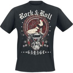 T-shirty męskie: R'n'R Garage T-Shirt czarny