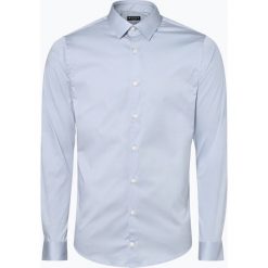 Tiger of Sweden - Koszula męska – Filbrodie, niebieski. Niebieskie koszule męskie Tiger of Sweden, m, bez wzorów, bez kołnierzyka, bez rękawów. Za 149,95 zł.
