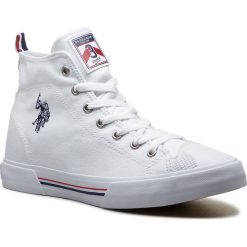 Trampki U.S. POLO ASSN. - Rhin1 GYNN4238S7/C2 Whi. Białe trampki męskie marki U.S. Polo Assn., z gumy. W wyprzedaży za 169,00 zł.