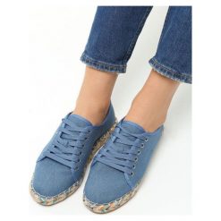 Granatowe Espadryle Little Treasure. Szare espadryle damskie marki Tamaris, z materiału. Za 59,99 zł.
