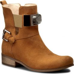 Botki SERGIO BARDI - Brigitta FS127214817DS 804. Brązowe buty zimowe damskie Sergio Bardi, ze skóry, na obcasie. W wyprzedaży za 249,00 zł.