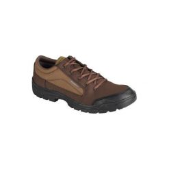 Buty myśliwskie LIGHT 100. Pomarańczowe buty sportowe męskie SOLOGNAC, z poliesteru, bez zapięcia. Za 69,99 zł.