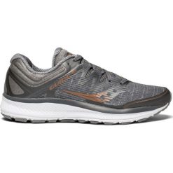 Buty do biegania męskie SAUCONY GUIDE ISO / S20415-30. Szare buty sportowe męskie Saucony, z materiału, bez zapięcia, do biegania. Za 349,00 zł.
