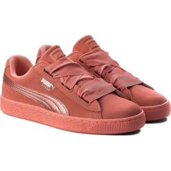 Buciki niemowlęce chłopięce: Puma Buty dziecięce Suede Heart SNK Jr różowe r. 37 (364918-05)