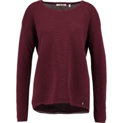 Swetry klasyczne damskie: Rich & Royal Sweter burgundy