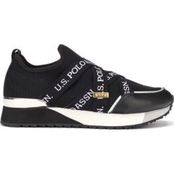 U.S. Polo Assn Brianna Tenisówki Czarny. Czarne trampki i tenisówki damskie U.S. Polo Assn., bez wzorów, z materiału, bez zapięcia. Za 395,95 zł.