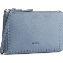 Torebka LIU JO - Crossbody Pouch A19051 E0221 Nuvola 74111. Niebieskie listonoszki damskie Liu Jo, z aplikacjami, ze skóry ekologicznej, zdobione, bez dodatków. W wyprzedaży za 259,00 zł.
