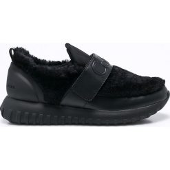 Calvin Klein Jeans - Buty Rachel Soft Nappa. Czarne buty sportowe damskie Calvin Klein Jeans, bez wzorów, z jeansu, sportowe. W wyprzedaży za 299,90 zł.