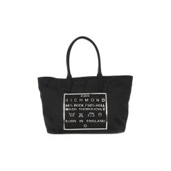 Shopper bag damskie: Torby shopper Richmond BLACK SILVER TATOO