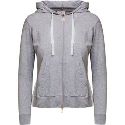 Bluza z kapturem DEHA EXPRESSION. Szare bluzy damskie Deha, bez wzorów, z bawełny, bez rękawów, z kapturem. Za 620,00 zł.