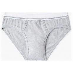 Mango Man - Slipy Brief3. Szare slipy męskie Mango Man, z bawełny. Za 35,90 zł.