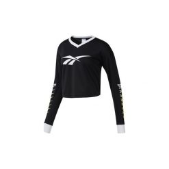 T-shirty z długim rękawem Reebok Classic Koszulka Classics Vector Crop Top. Czarne koszulki damskie Reebok Classic, s, bez wzorów, bez kołnierzyka, z długim rękawem. Za 159,00 zł.