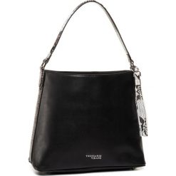 Torebka TRUSSARDI JEANS - Iris Hobo Md Python 75B00917 K308. Czarne torebki klasyczne damskie Trussardi Jeans, bez wzorów, z jeansu, klasyczne, bez dodatków. W wyprzedaży za 419,00 zł.