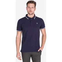 Trussardi Jeans Polo Koszulka Niebieski. Niebieskie podkoszulki męskie Trussardi Jeans, m, bez wzorów, z bawełny, polo, bez rękawów. Za 418,95 zł.