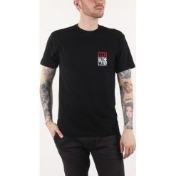 Vans New Stax Koszulka Czarny. Czarne podkoszulki męskie Vans, s, z nadrukiem, z bawełny, z krótkim rękawem. Za 145,95 zł.