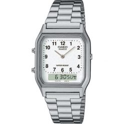 Zegarek Casio Damski AQ-230A-7BMQYES Retro czarny. Czarne zegarki damskie CASIO. Za 144,00 zł.