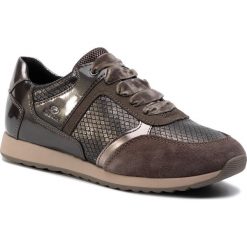Sneakersy GEOX - D Deynna C D846FC 004AU C6004 Chestnut. Pomarańczowe półbuty damskie Geox, z zamszu. W wyprzedaży za 239,00 zł.