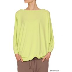 Bluzki asymetryczne: Bluzka pistacjowa YY500099_RAL6038
