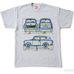 Bluzki, topy, tuniki: Koszulka TRABANT GREY