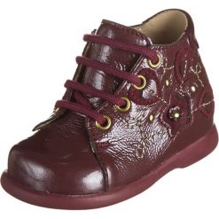 Buciki niemowlęce: Skórzane buty „Tricot Lim” w kolorze fioletowym do nauki chodzenia