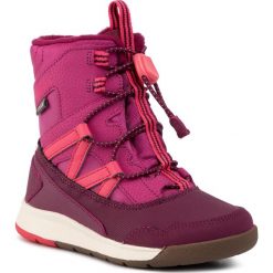 Śniegowce MERRELL - Snow Crush MK159173 Berry. Różowe śniegowce dziewczęce Merrell, bez zapięcia. W wyprzedaży za 239,00 zł.
