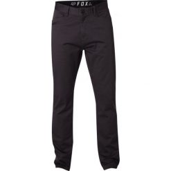 FOX Spodnie Męskie Stretch Chino 36 Ciemnoszare. Czarne chinosy męskie marki FOX, z jeansu. Za 267,00 zł.