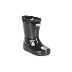 Kalosze Dziecko Hunter KIDS FIRST CLASSIC GLOSS. Czarne kalosze dziewczęce marki Hunter. Za 179,10 zł.