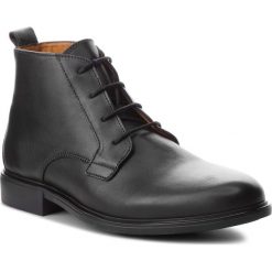 Kozaki TOMMY HILFIGER - Color Block Heel Leather Boot FM0FM01602 Black 990. Czarne buty zimowe męskie TOMMY HILFIGER, z materiału. W wyprzedaży za 559,00 zł.