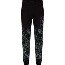 Spodnie dresowe EA7 Emporio Armani 3HPP60 PJ05Z 2200. Czarne jeansy męskie EA7 Emporio Armani, xxl, bez wzorów, z bawełny. W wyprzedaży za 389,00 zł.