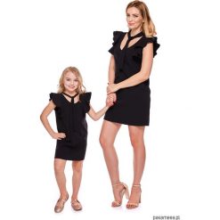 Sukienki dziewczęce: Sukienka dziewczęca mama i córka LD10/4
