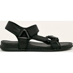 Aldo - Sandały skórzane Uligolian. Czarne kapcie męskie ALDO, ze skóry. Za 259,90 zł.